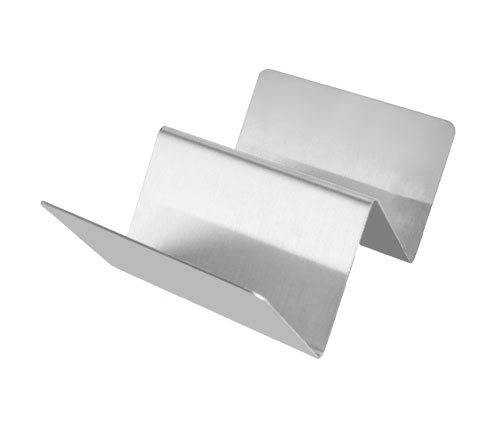 Omcan 47347 Stainless Steel Taco Holder, 1-2 Slot Design for Taco Prep, Food Service Accessory