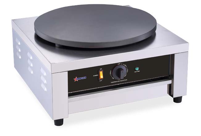 Omcan 47389 (Ce-Cn-0400S) Crepe Griddle | 17.7" Wide