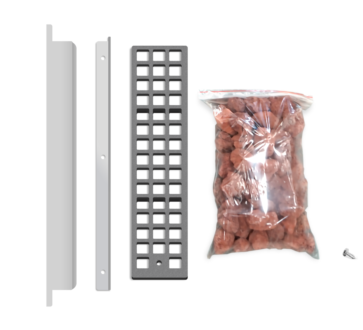 Omcan 47763 Charcoal Briquettes Char Rocks | 24" Wide
