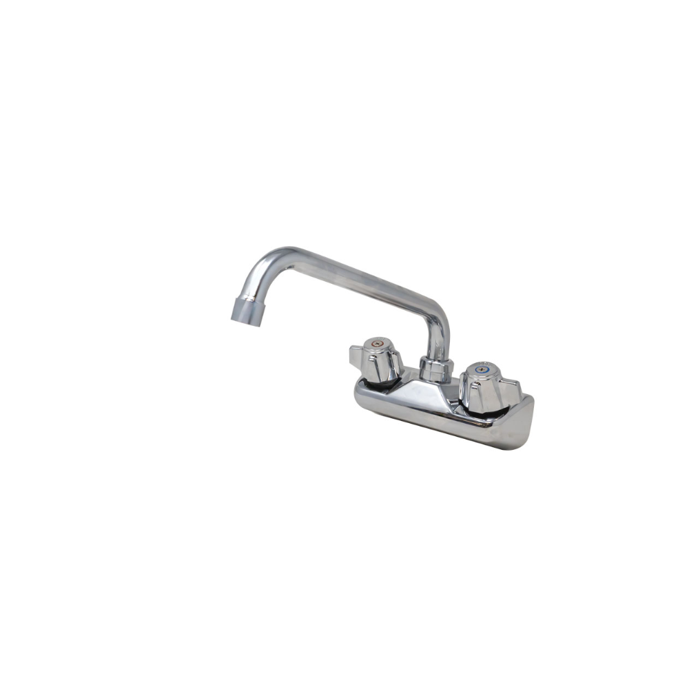Omcan 47821 Wall / Splash Mount Faucet | 14" Wide