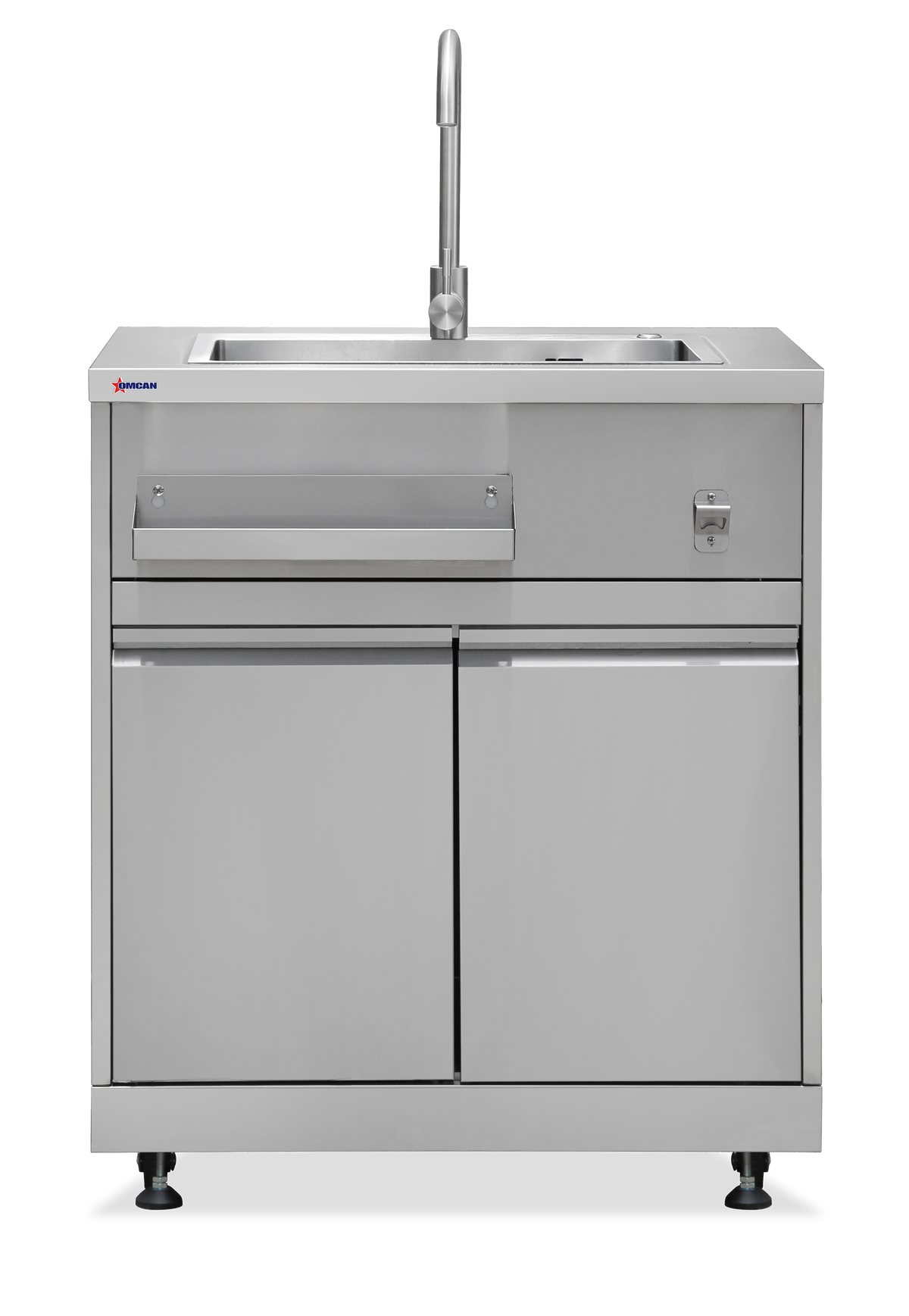 Omcan 47961 (47961) Hand Sink, Mobile, 32"W, One Compartment with Faucet