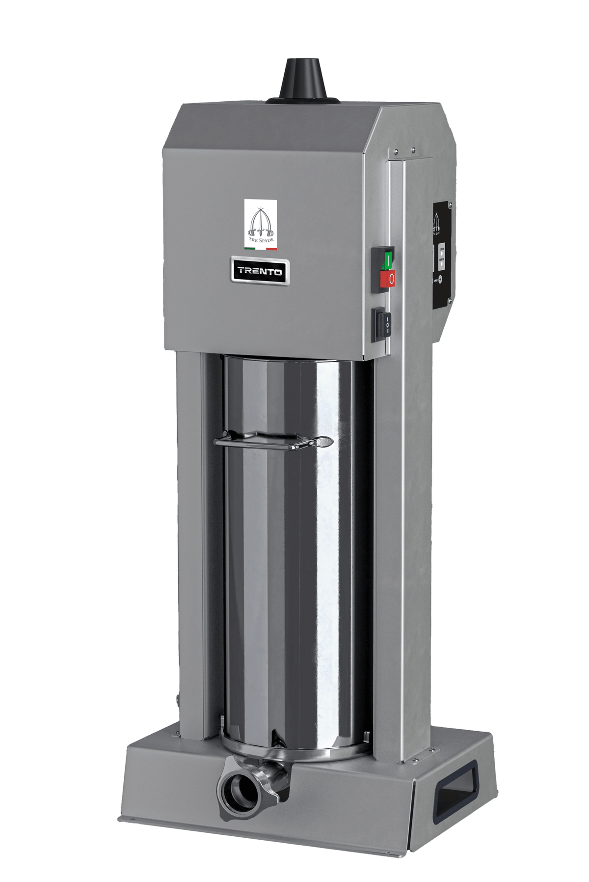 Omcan 48309 Trento Electric Vertical Sausage Stuffer, 33 lbs. capacity, Stainless Steel, 200W, 110V | 30 - 40 lb