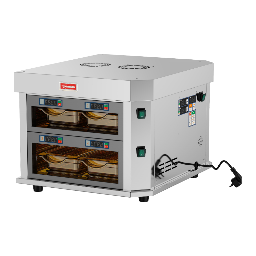 Omcan 48548 (Fw-Cn-0002-V) Vertical Food Warmer, Electric, Countertop, 21"W