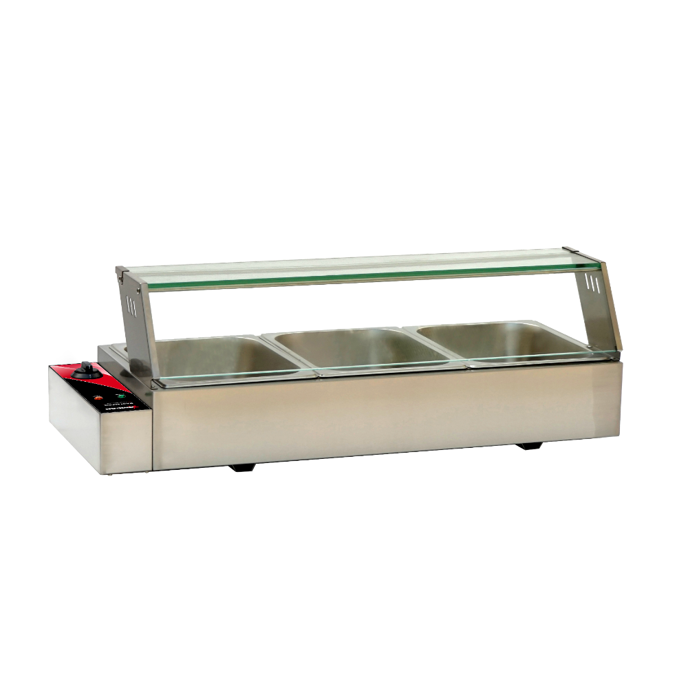 Omcan 48803 Countertop Food Pan Warmer | pans, 1/2 size