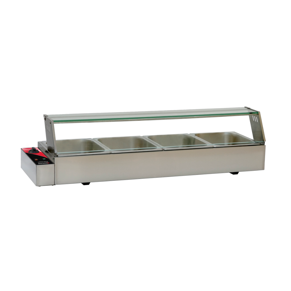 Omcan 48804 Countertop Food Pan Warmer | pans, 1/2 size