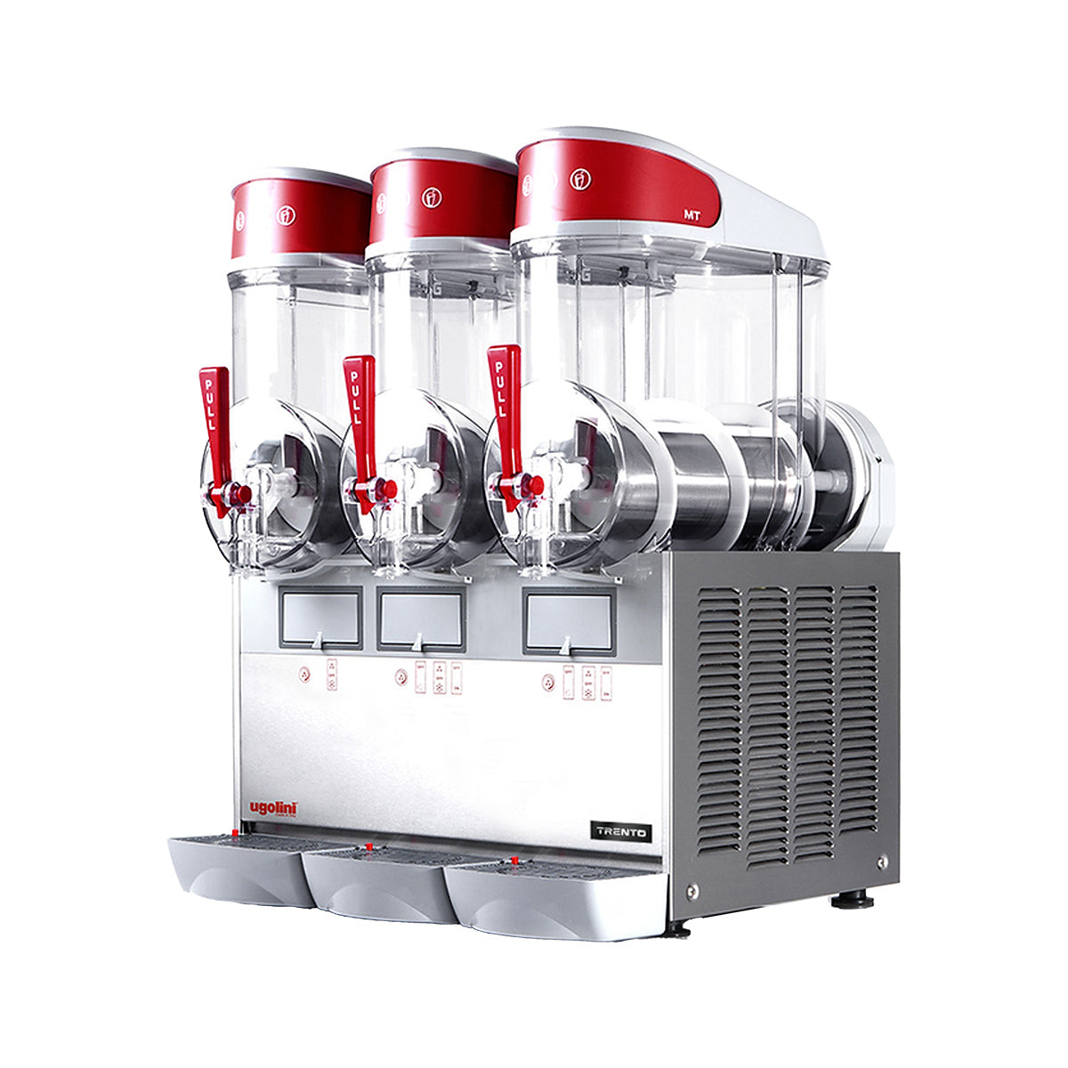 Omcan 49083 Bowl Type Non-Carbonated Granita/Frozen Drink Machine w/2.6 gal -1300W/115V- Triple | 21.25" Wide