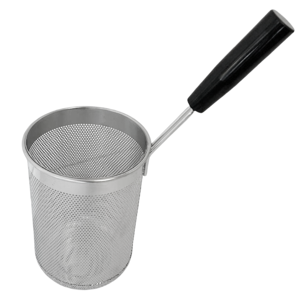 Omcan 49151 (49151) Pasta Cooker Basket, Rectangular, with Handle | 7" Wide