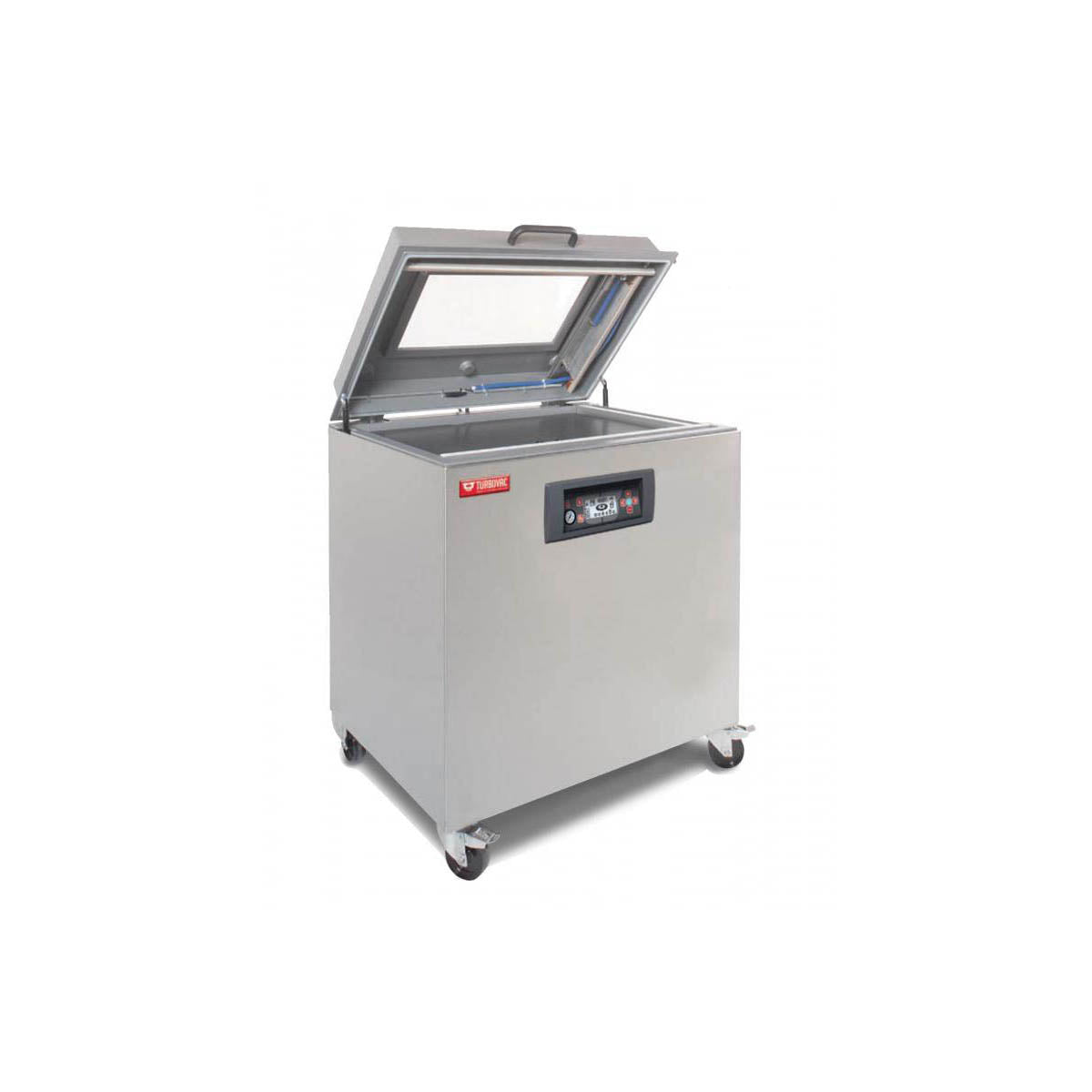 Omcan 50005 Turbovac Floor Model Chamber Vacuum Packaging Machine with 31-1/2" Single Seal Bar | aluminum