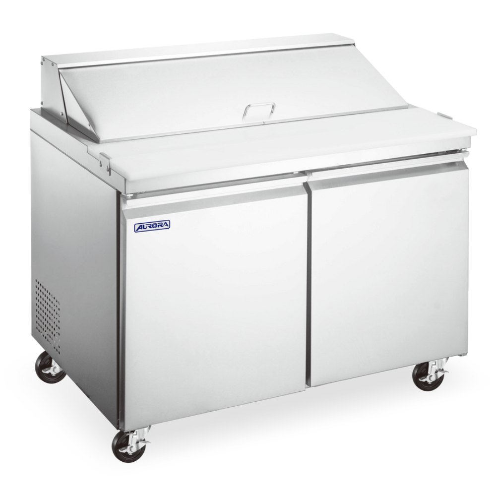 Omcan 59129 Mega Top Sandwich / Salad Unit Refrigerated Counter | 36" Wide