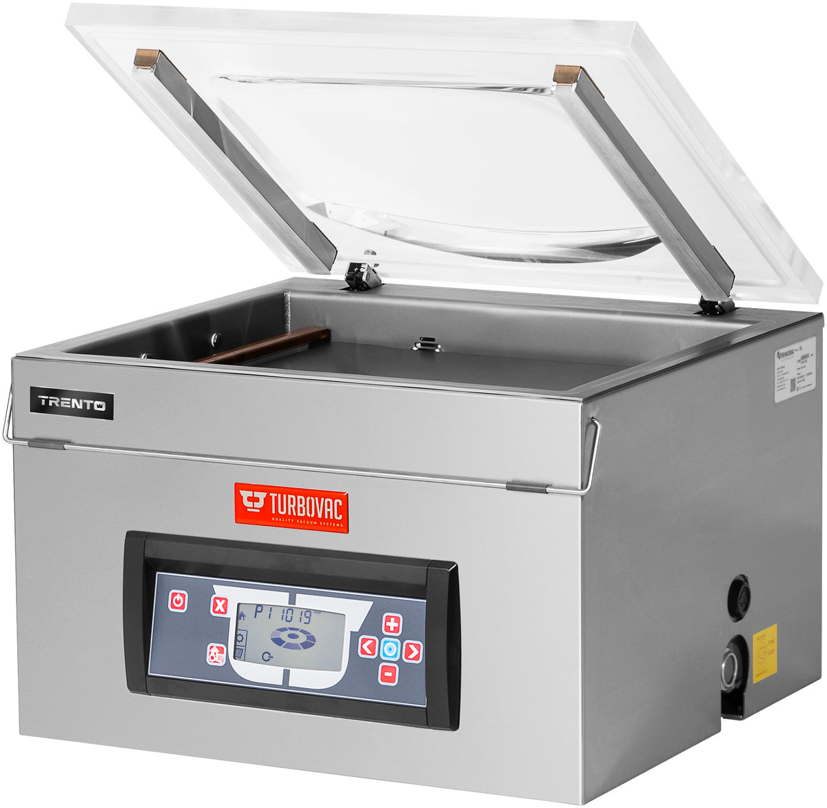 Omcan 59136 Turbovac Heavy-Duty Vacuum Sealer, Single Chamber Countertop, 21m³ Vacuum Pump | 24.8" Wide