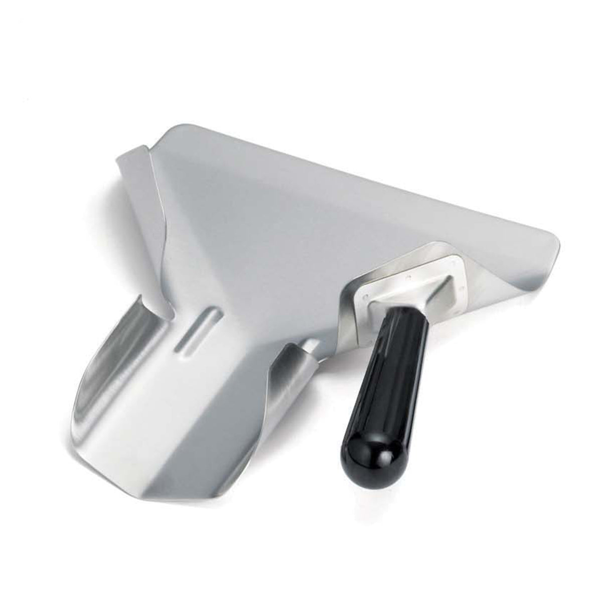 Omcan 80009 French Fry Bagger - Right Hand Stainless Steel Scoop, Plastic Handle, 6" Length