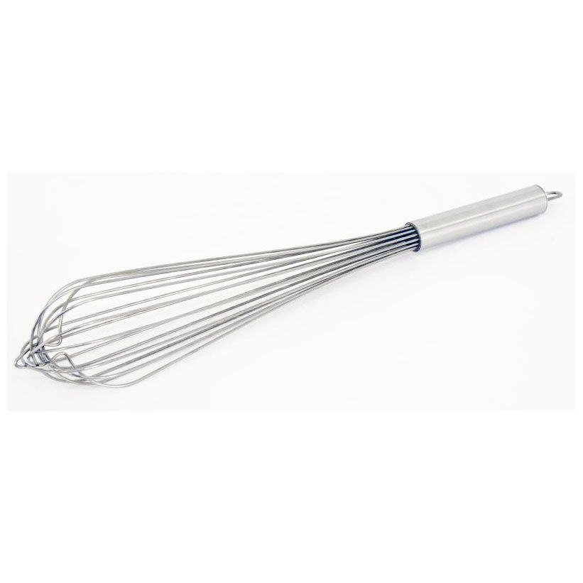 Omcan 80065 French Whip - 18" Stainless Steel Whisk, 18" Length, Durable Metal Construction