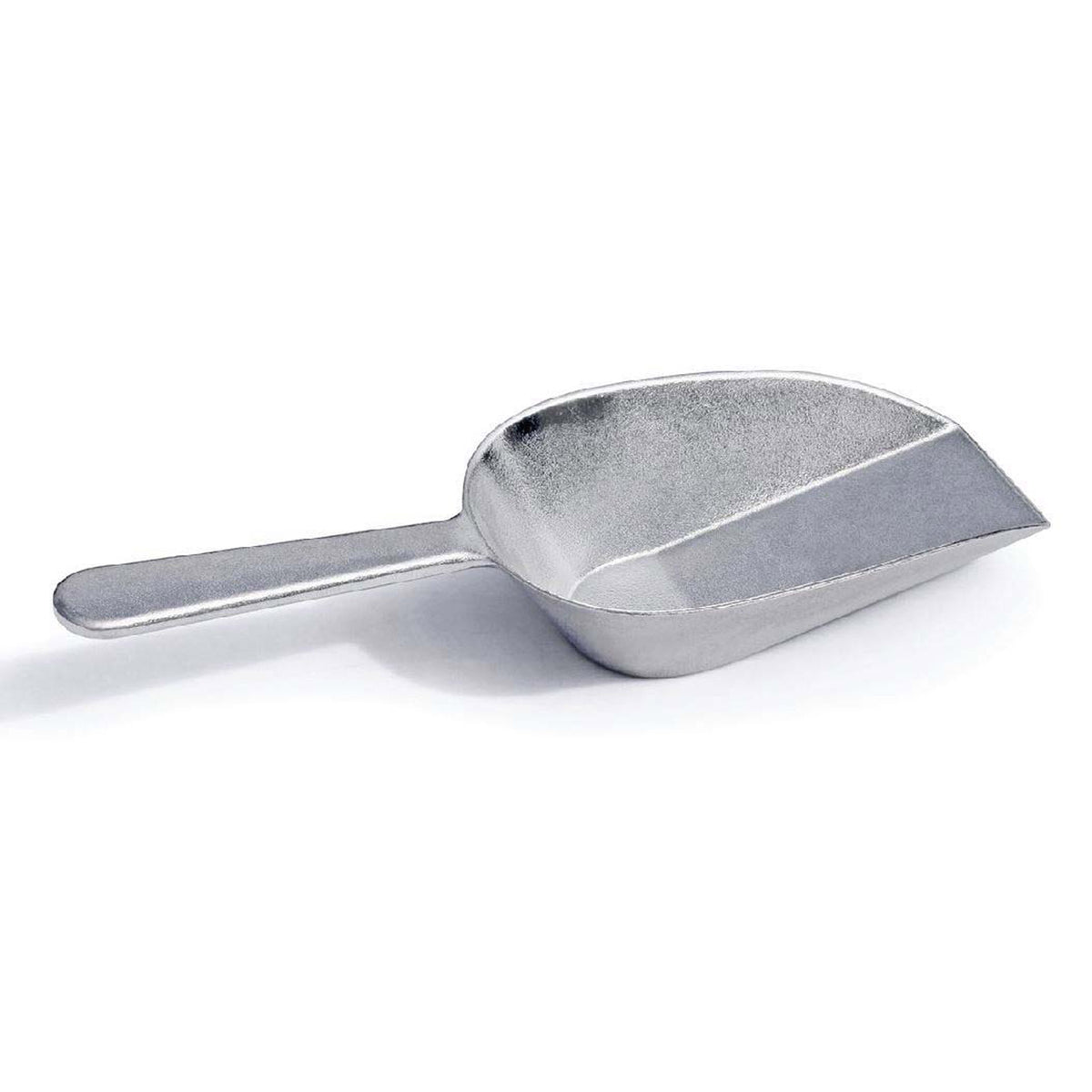 Omcan 80117 Utility Scoop - 4 oz, Flat-Bottom Aluminum Shovel for Ice Service | 1 - 4 oz