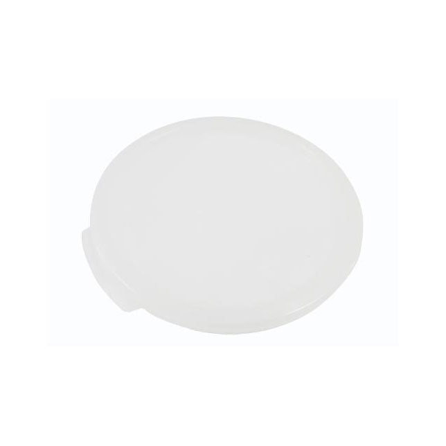 Omcan 80176 Round Polypropylene Container Lid, Clear Translucent, Fits 2-Qt and 4-Qt