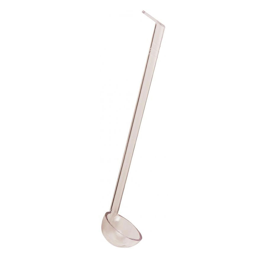 Omcan 80219 Ladle - 8-1/2" One-Piece Polycarbonate Spoon, Beige, 0.75 oz, 8-1/2" Length | 1/2 to 1-1/2 oz