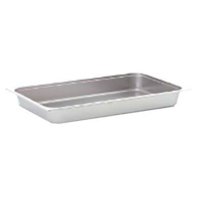 Omcan 80263 Steam Table Pan - 1/2 Size, 10-3/8" x 12-3/4" x 4" Deep, Stainless Steel, NSF