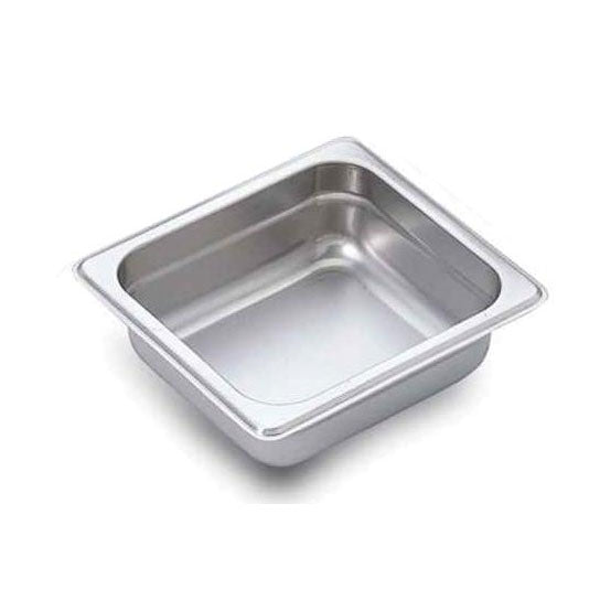 Omcan 80277 Steam Table Pan - 1/6 Size, 6-7/8" x 6-5/16" x 2-1/2" Stainless Steel, NSF