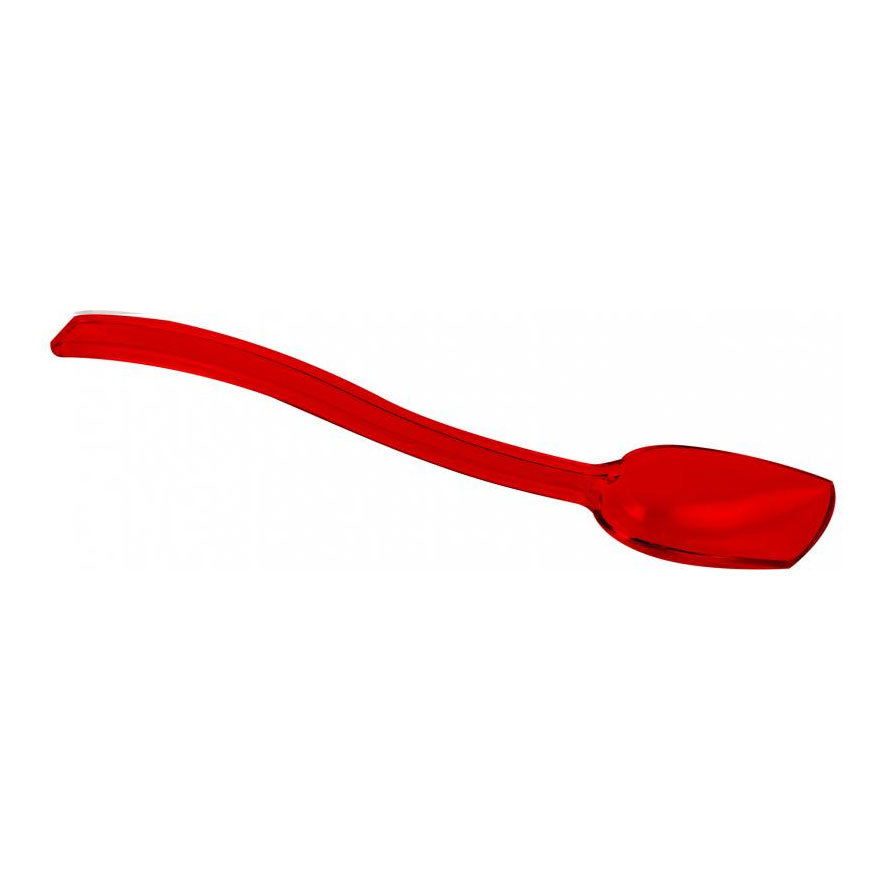 Omcan 80290 Buffet Spoon - Polycarbonate Red Serving Spoon, NSF, 9" Length, Plastic | plastic / poly -