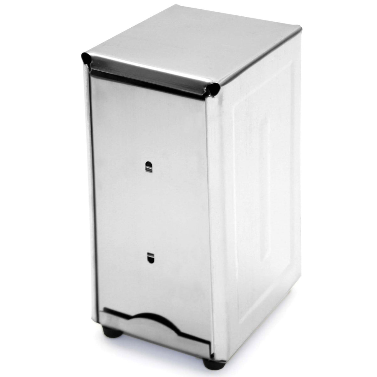 Omcan 80419 Countertop Napkin Dispenser, Full Napkins, 12" Width, Non-Skid Feet, Stainless Steel