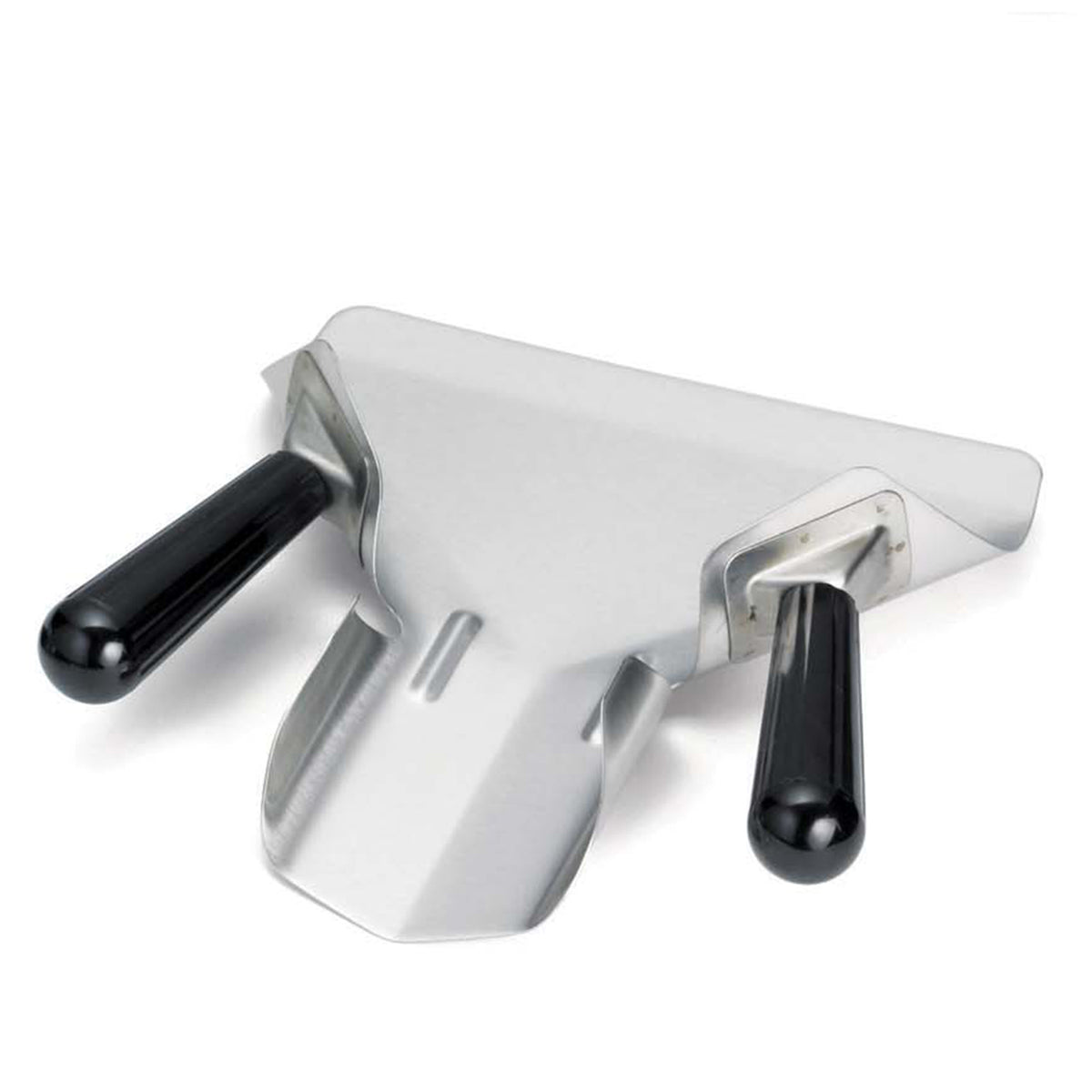 Omcan 80534 French Fry Bagger Scoop, Dual Plastic Handles, Stainless Steel, Kitchen Tool