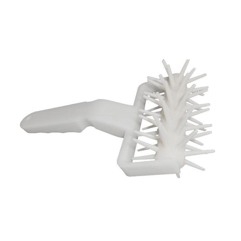 Omcan 80576 Pizza Roller Docker - Plastic Construction, Plastic Handle, Even Dough Docking