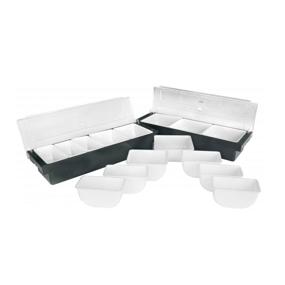 Omcan 80596 Replacement Insert - White Bar Insert For 80592 Holder, Plastic Snap-In Fit | 5.5" Wide