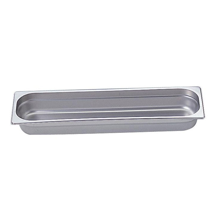 Omcan 80616 Stainless Steel Steam Table Pan 1/2 Size 20-1/2" x 6⅜" x 2-1/2" Deep NSF