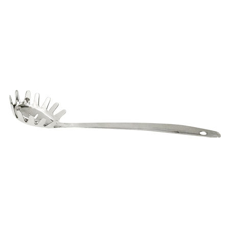 Omcan 80726 12" Stainless Steel Spaghetti Server Fork,, Perfect For Pasta Serving