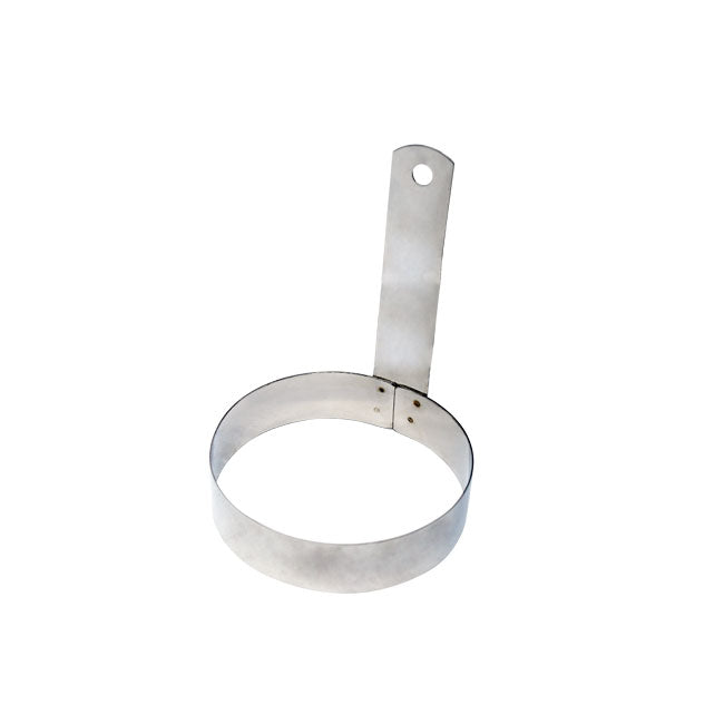 Omcan 80771 Egg Ring - 3" Stainless Steel Kitchen Accessory for Perfect Round Eggs