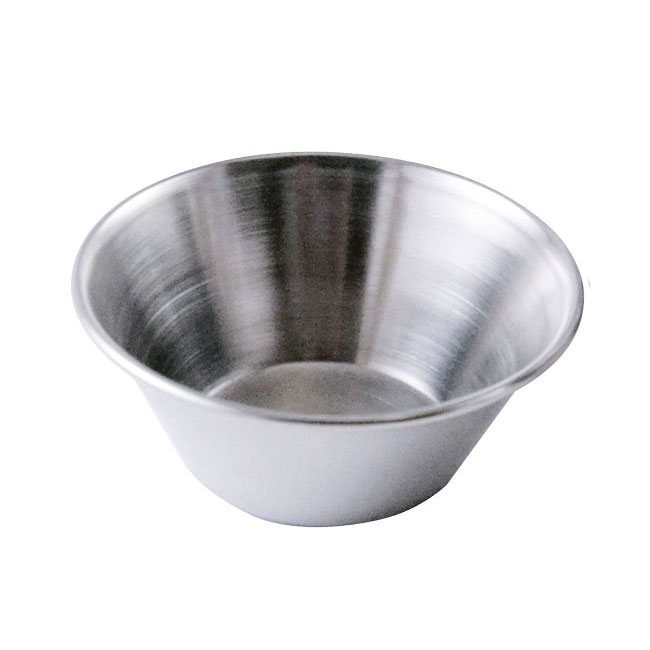 Omcan 80821 1-1/2 oz Stainless Steel Ramekin & Sauce Cup, 1.5oz - Dozen