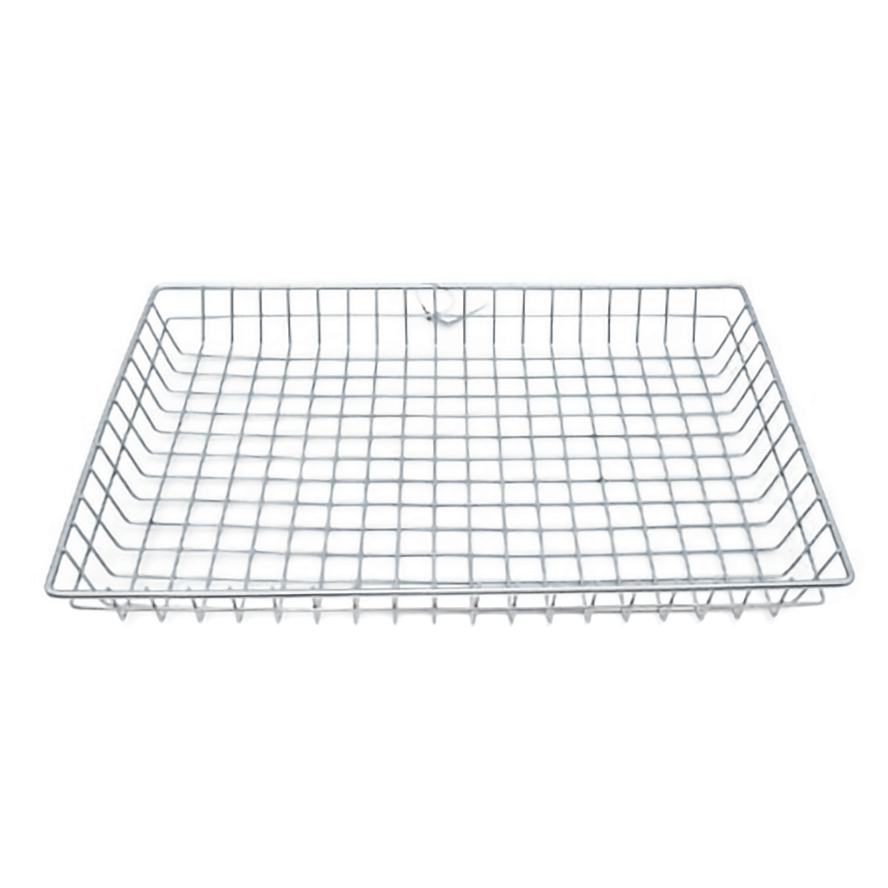 Omcan 80887 Wire Display Basket - 16" x 26" x 2" Rectangular Doughnut Style Food Display Basket