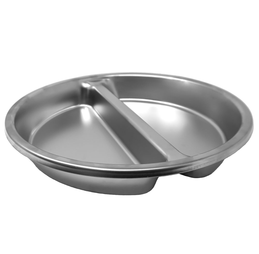 Omcan 81016 Chafer Pan - 5-1/2 Qt, 15" Diameter Stainless Steel, Divider, Pan for Model 80527 | 5 - 8 quarts (1-1/4 - 2 gallon)