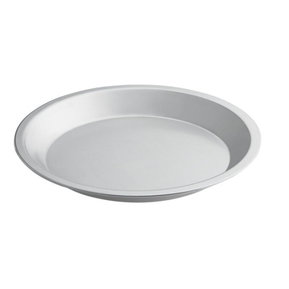 Omcan 81198 Pie Pan - 10" Diameter x 1-1/4" Deep, 18-Gauge Aluminum Baking Pan