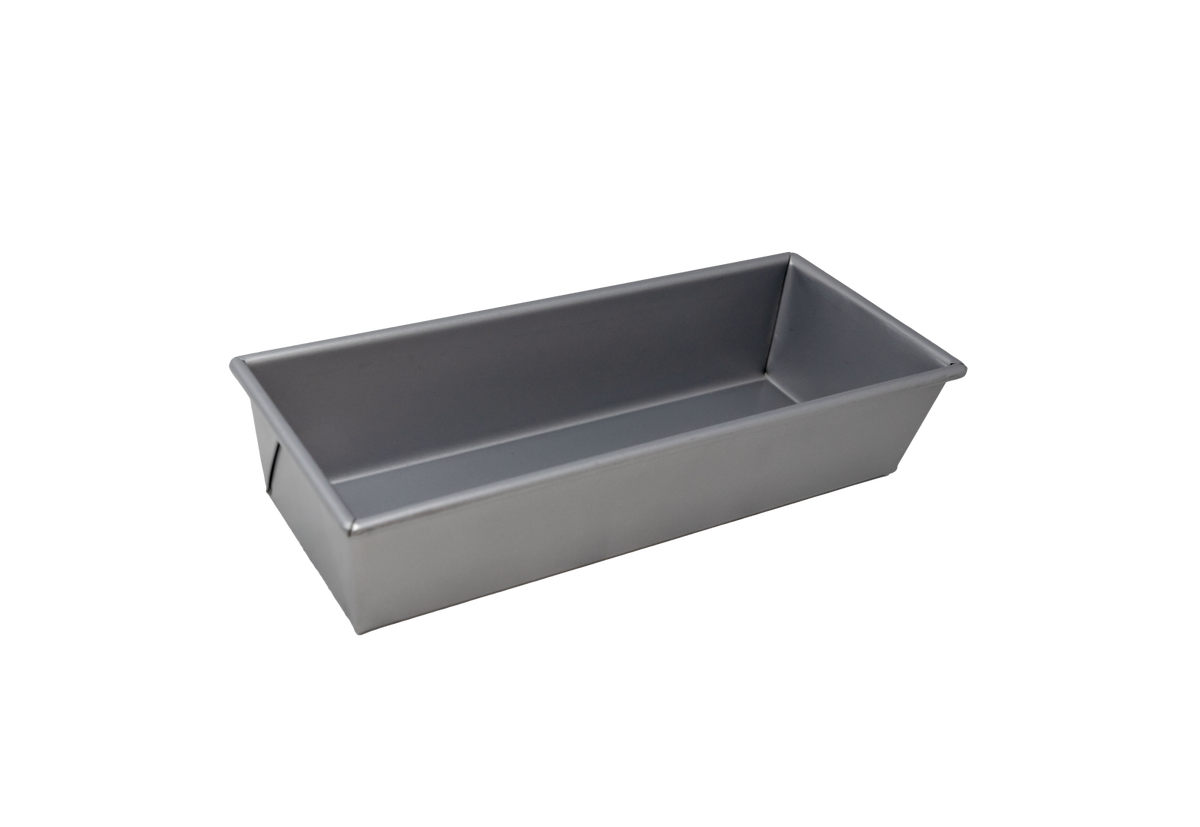 Omcan 81205 Bread Loaf Pan, 12-1/4" X 4-1/2" X 2-3/4" Deep, Glazed Aluminized Steel