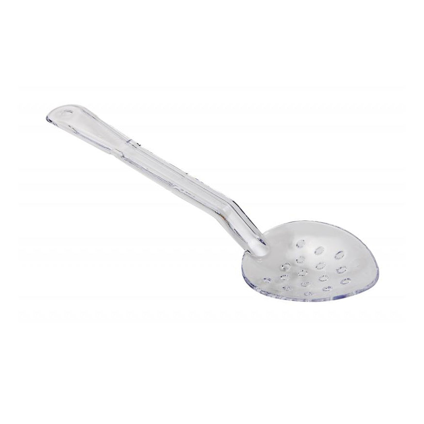 Omcan 85092 Perforated Serving Spoon, 11" Polycarbonate, Non-Insulated Handle, NSF | plastic
