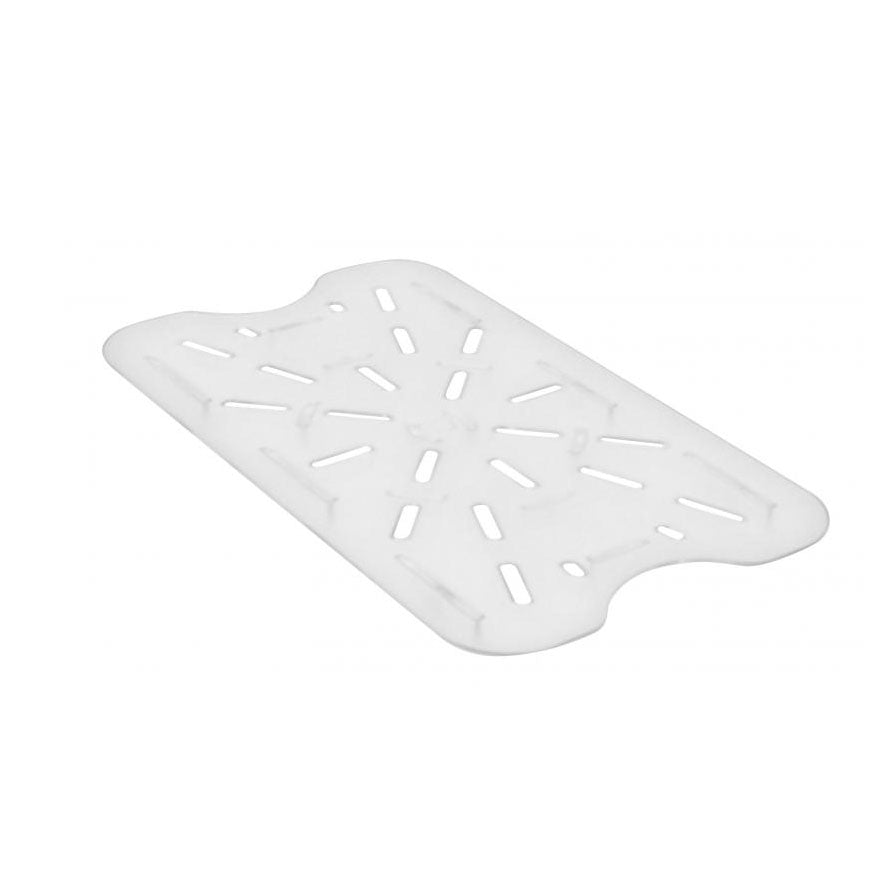 Omcan 85135 Drain Shelf for 12" x 18" Food Storage Container, Clear Polycarbonate, NSF