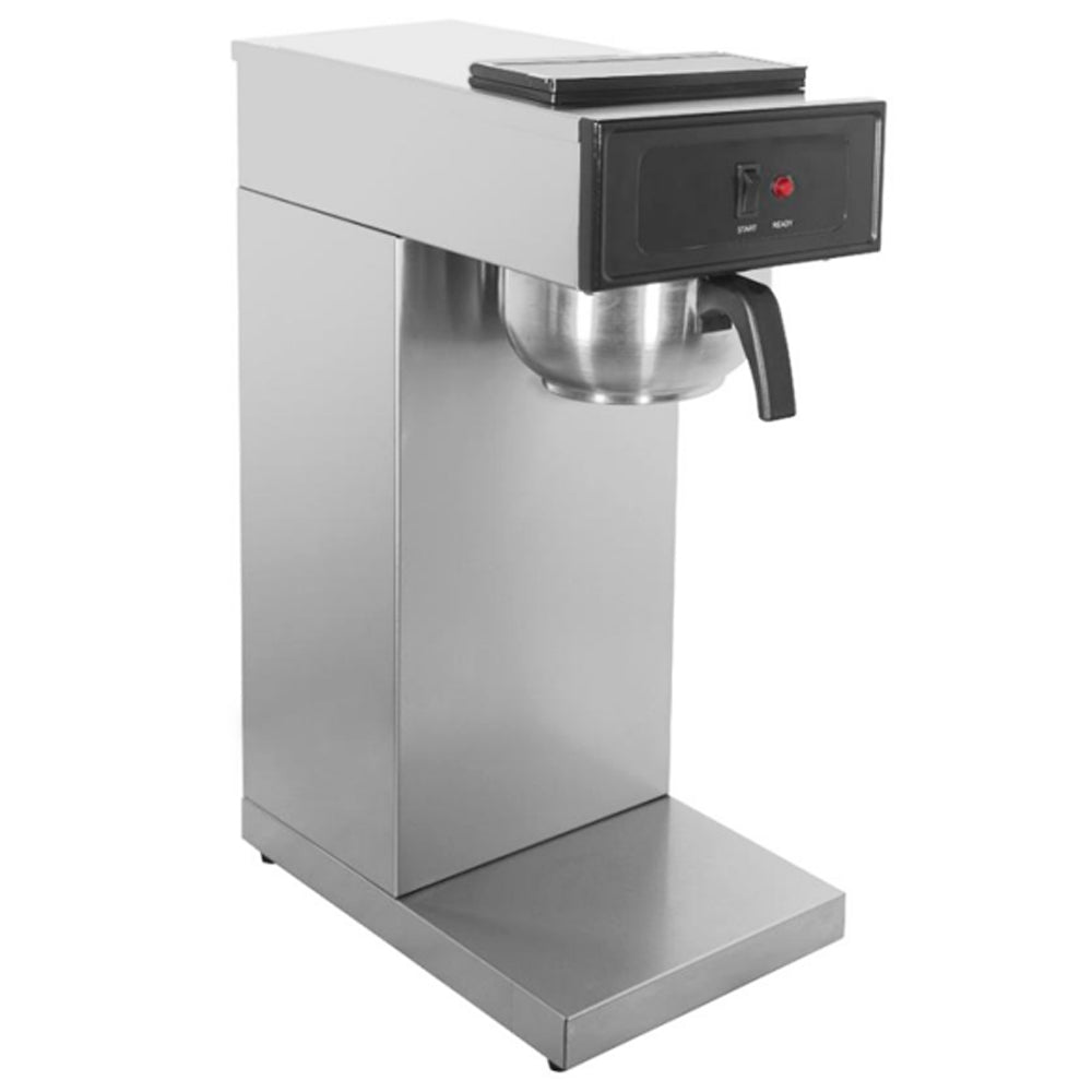 Prepline CAFE-1P pourover airpot coffee brewer, angle view without airpot
