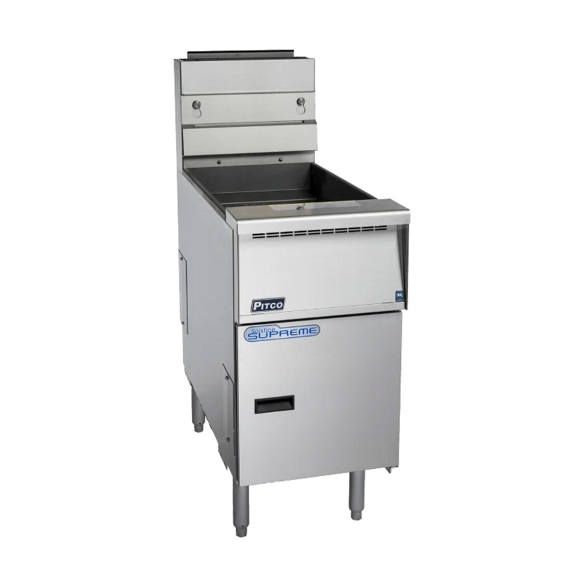 Pitco SSH60W 50-60-lb Commercial Gas Fryer — Solid State Controls