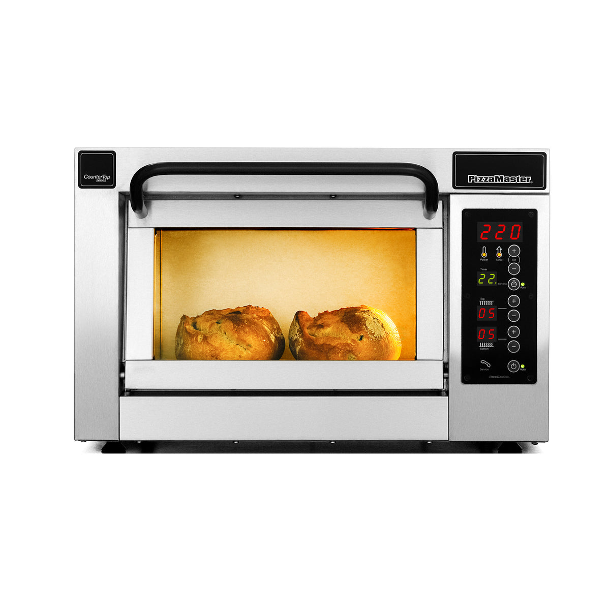 PizzaMaster PM 451ED Countertop Electric Pizza Oven — 1 Deck, 27.6" Wide