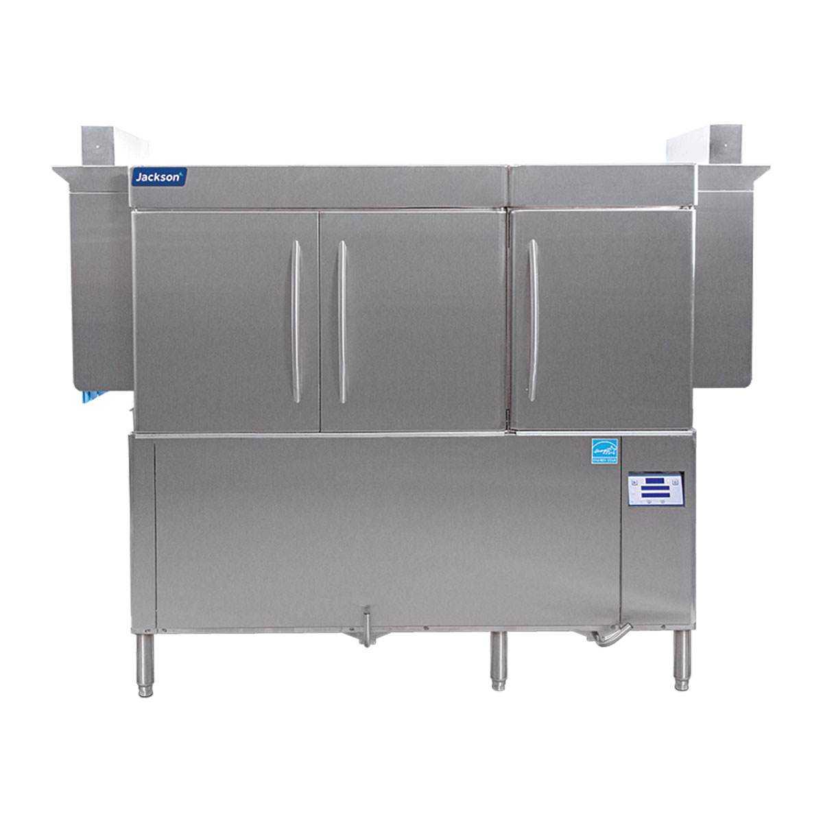 Jackson WWS RACKSTAR 66CE 66" Conveyor Dishwasher, 223 RPH - 153 Gal/Hr - High Temp without Booster