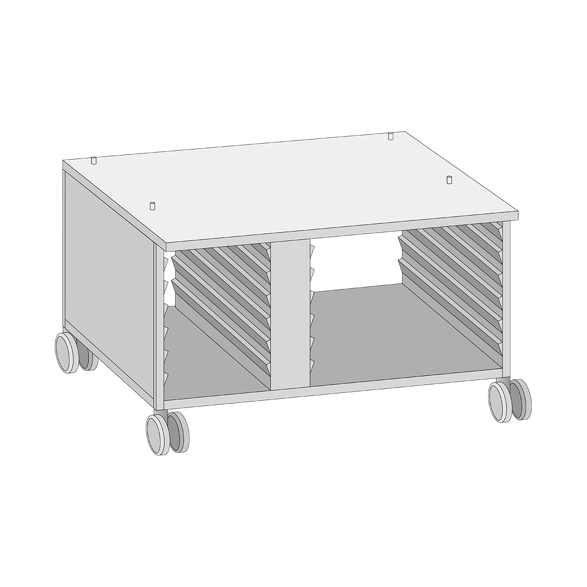 Rational 60.30.332 UG II Mobile Oven Stand