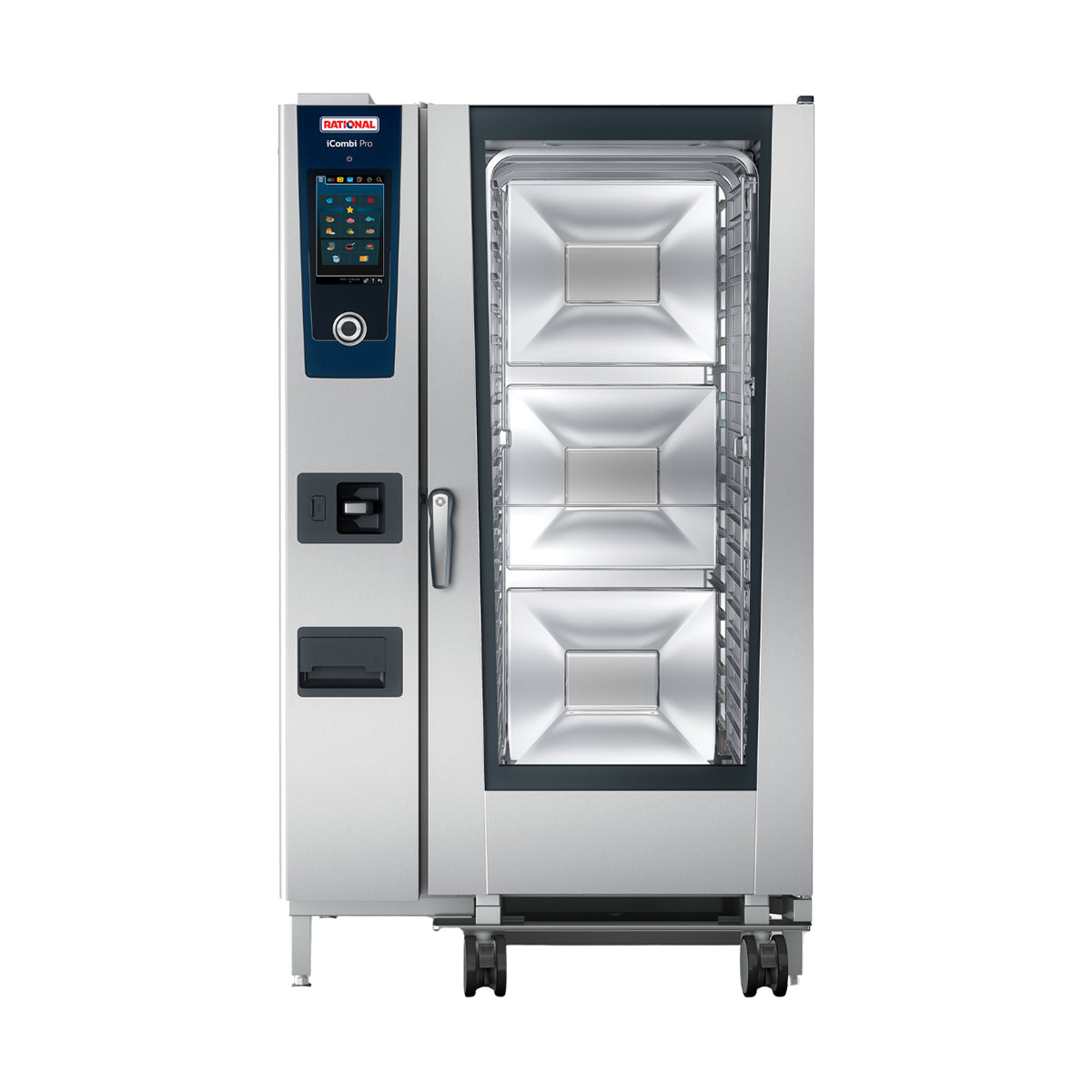 Rational ICP 20-FULL NG 208/240V 1 PH(LM100GG)-QS iCombi Pro Natural Gas Combi Oven