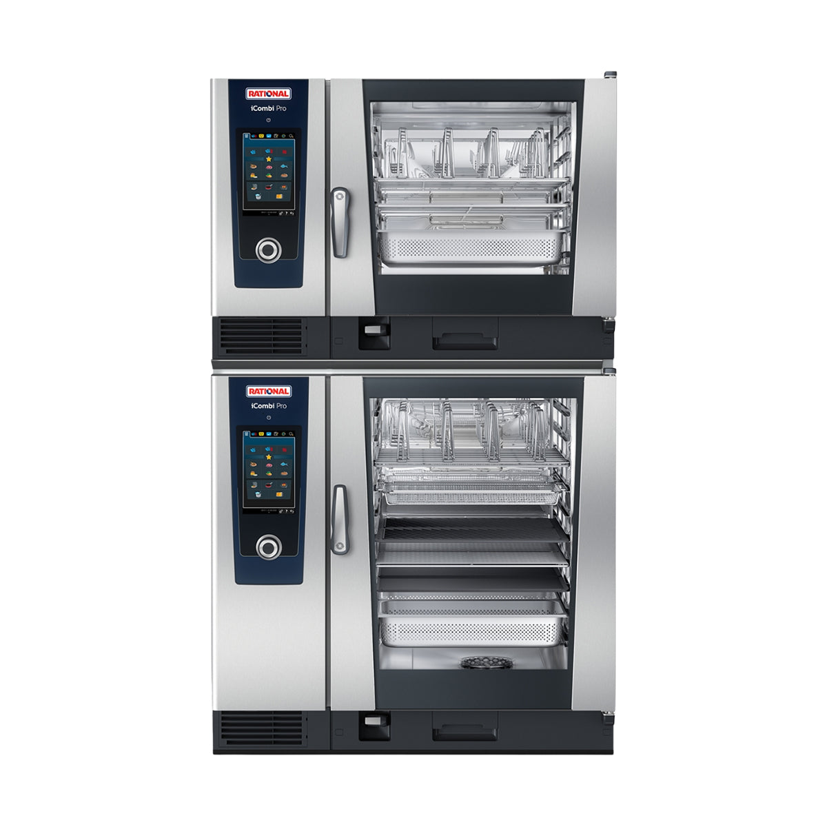 Rational ICP 6-FULL ON 10-FULL E 480V 3 PH iCombi Pro Electric Double-Stack Combi Ovens