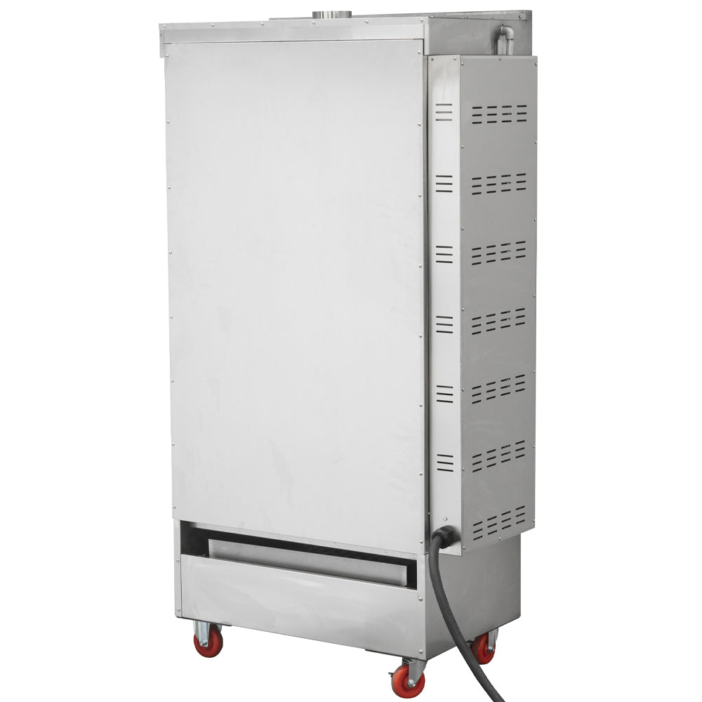 Southwood RE7 electric 7-spit chicken rotisserie oven, back view