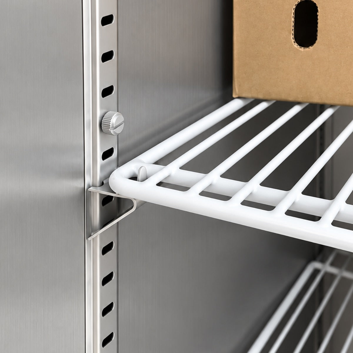 Coldline C-1FL-TM 27" Left-Hinged Solid Door Commercial Top Mount Reach-In Freezer