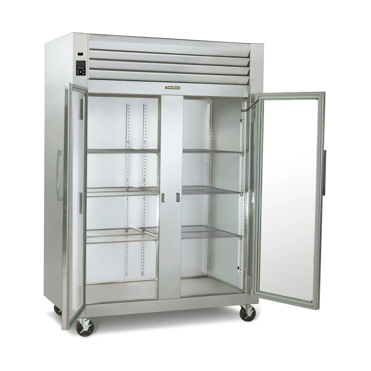 Traulsen RHT226W-FHG 58-Inch Reach-In Remote Glass Door Refrigerator — 2 Doors