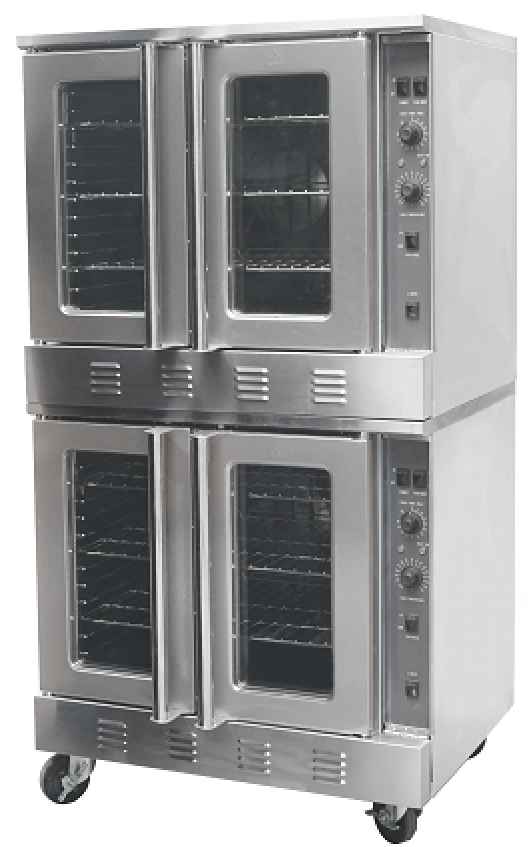 Sapphire SE-CO2D NG/LP Double-Deck Gas Convection Oven