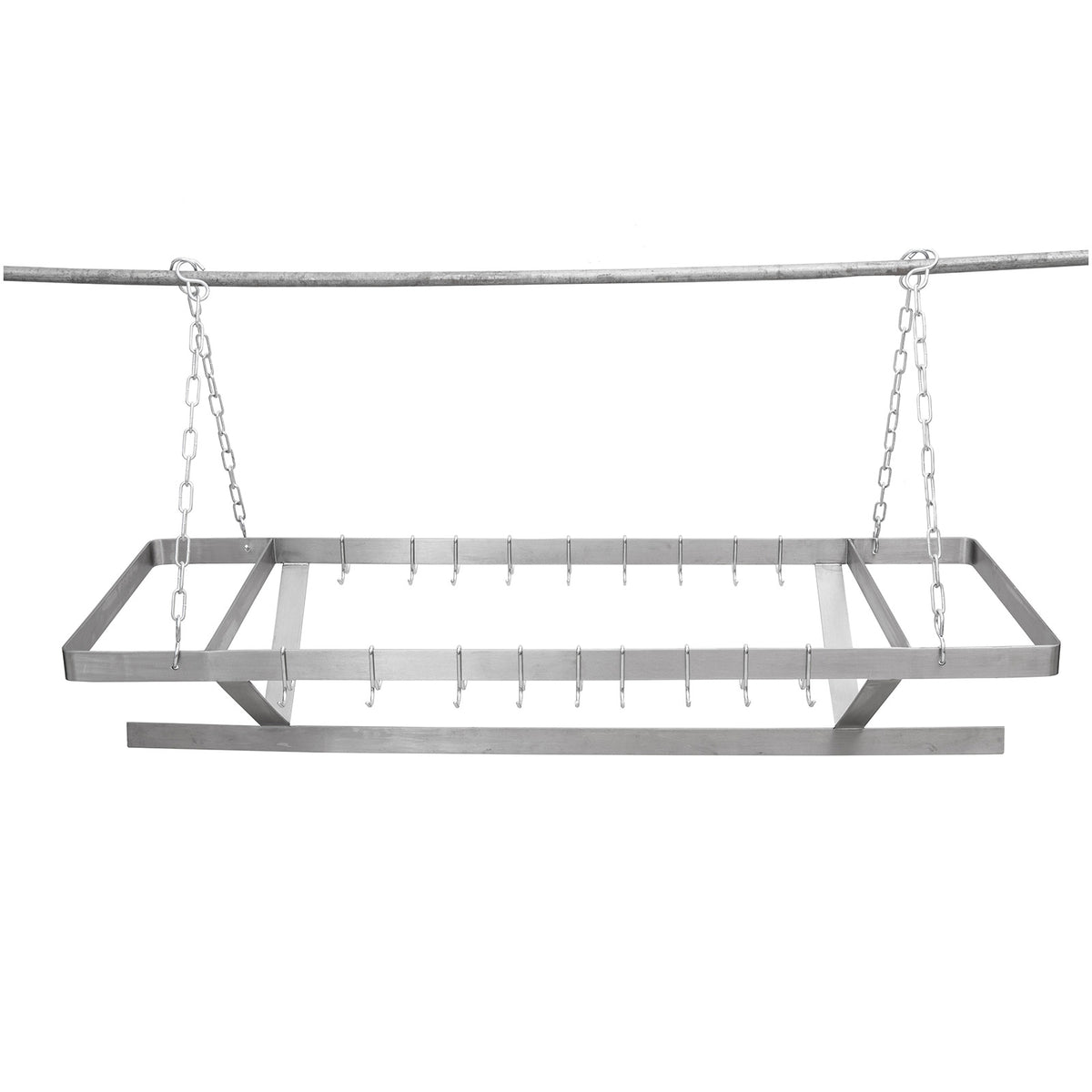 Sapphire SM-CR60 Stainless Steel Pot Rack – 60" x 22"