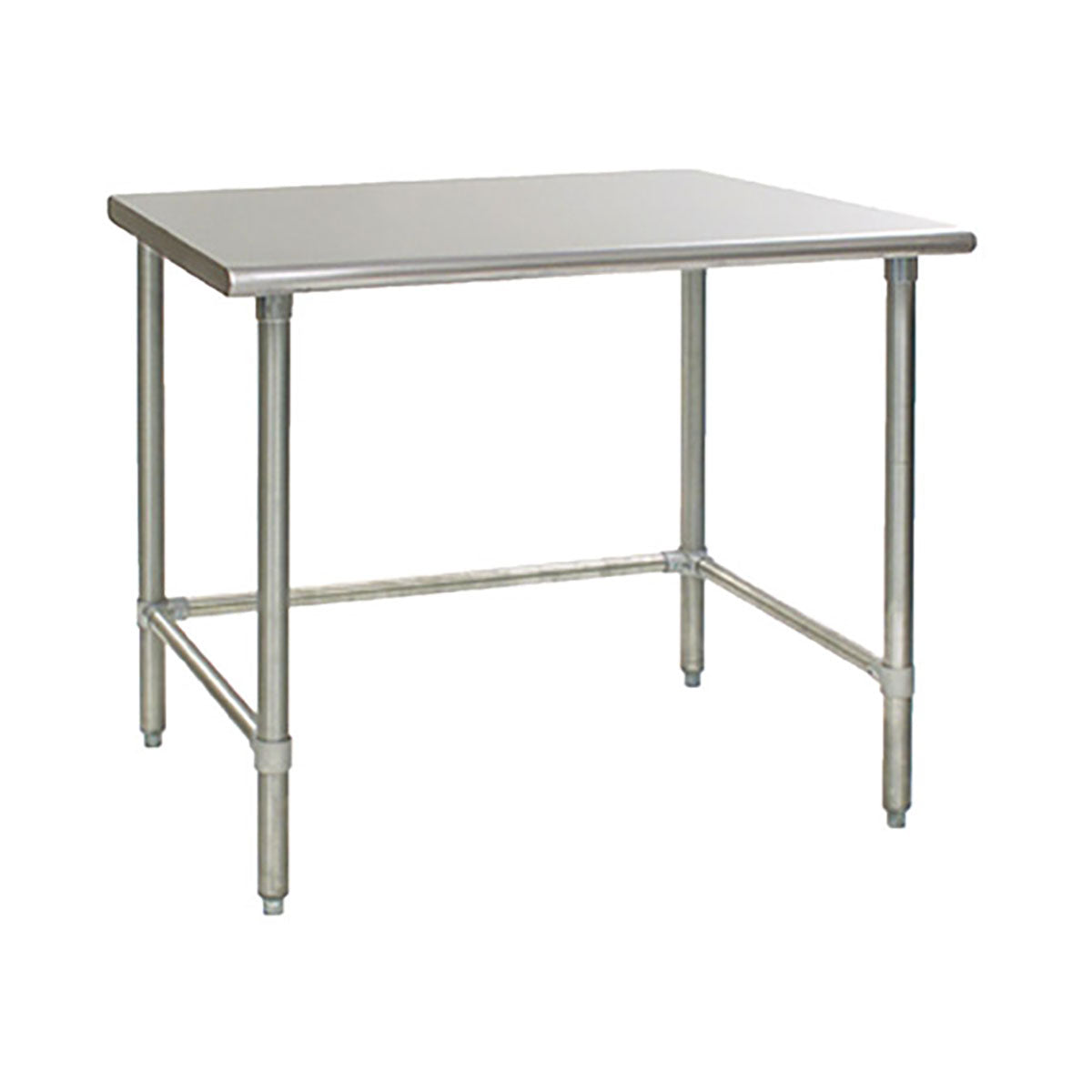 Sapphire SMTO-3024G Stainless Steel Work Table – 24" x 30", Flat Top, Open Base