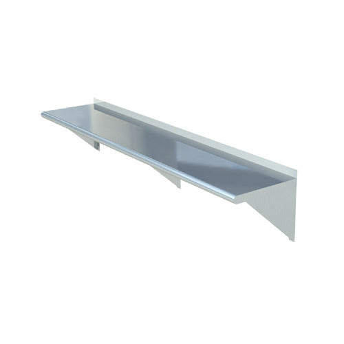Sapphire SMWS-16108 Stainless Steel Wall Shelf – 108" x 16"